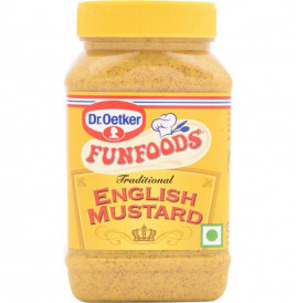 Dr. Oetker Fun foods Traditional English Mustard   Plastic Jar  300 grams